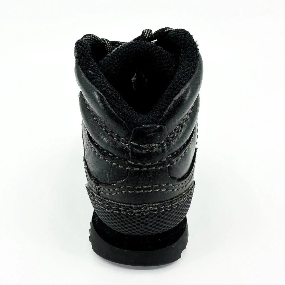 Timberland Toddlers 2.0 Euro Hiker Black Noir Size 4 Boots 57809